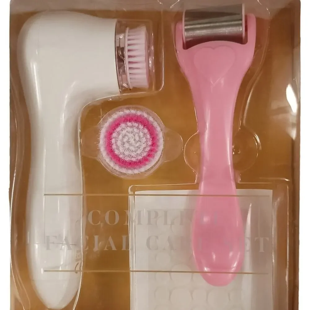 Catherine Malandrino Complete Facial Care Set Facial Brush, Ice Roller, Acne Dot